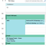 Productivity tip: automatically color appointments in Outlook calendar (conditional formatting)